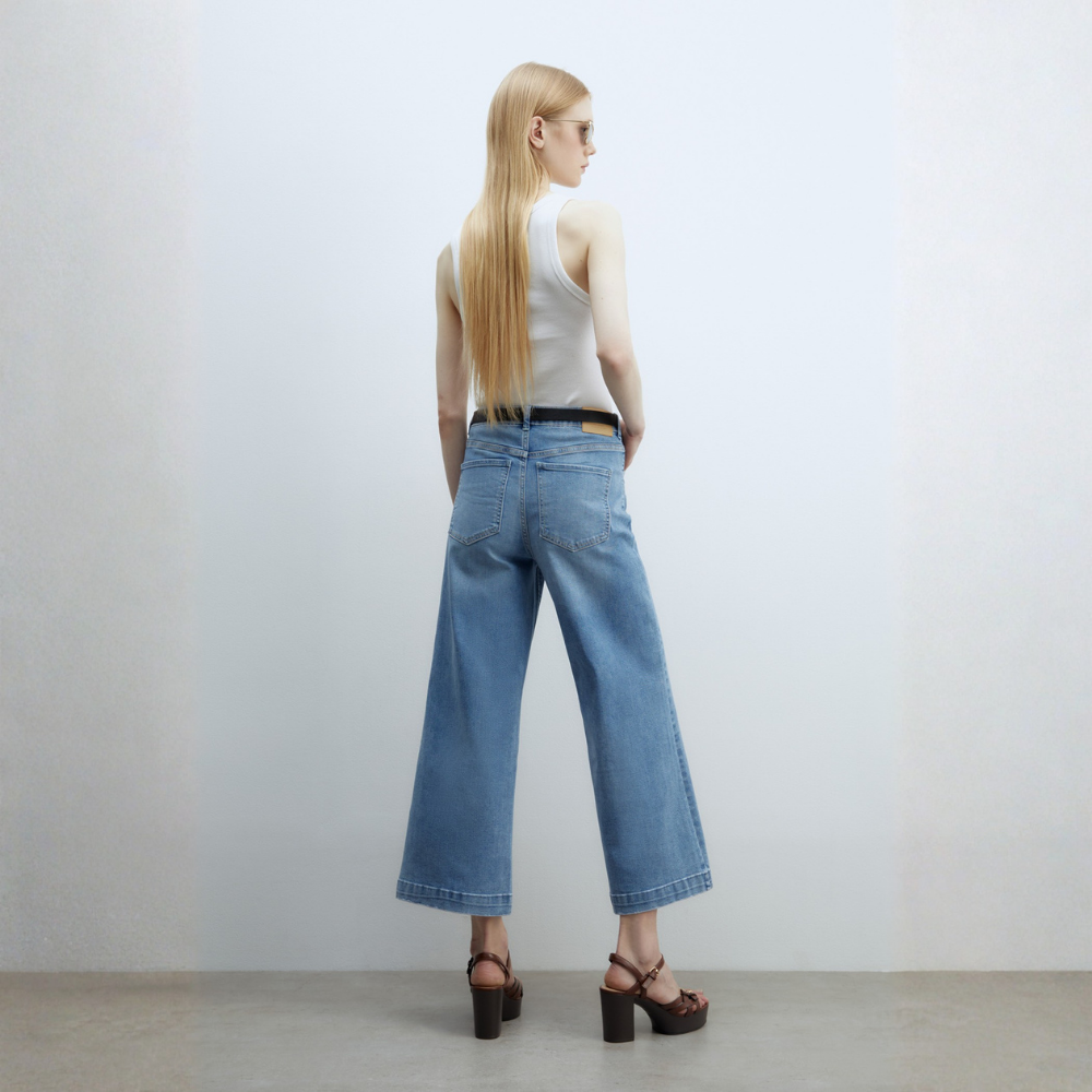 Sfera | Jeans Slim Culotte para Dama