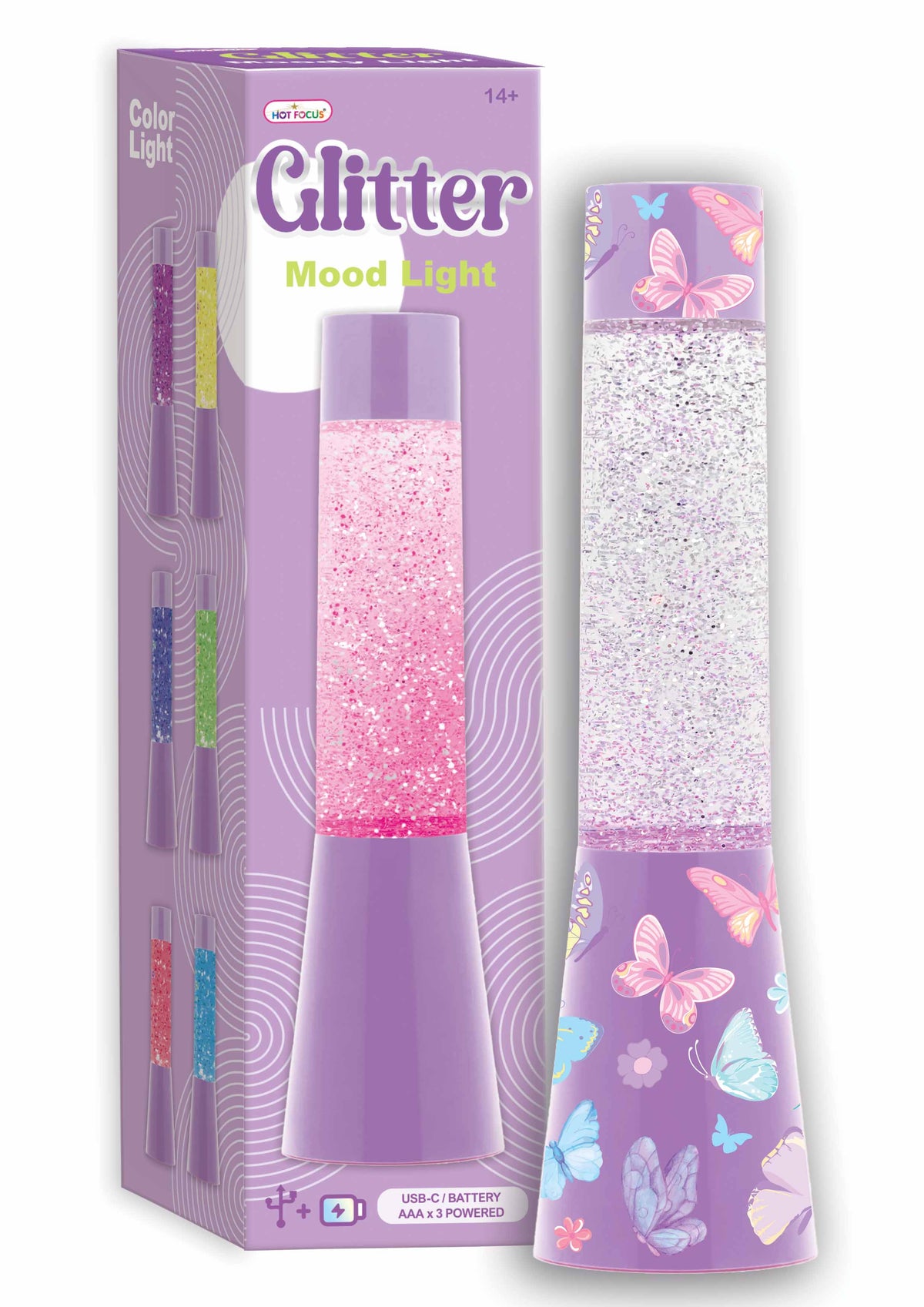 Hot Focus | Glitter Mood Light PURPLE