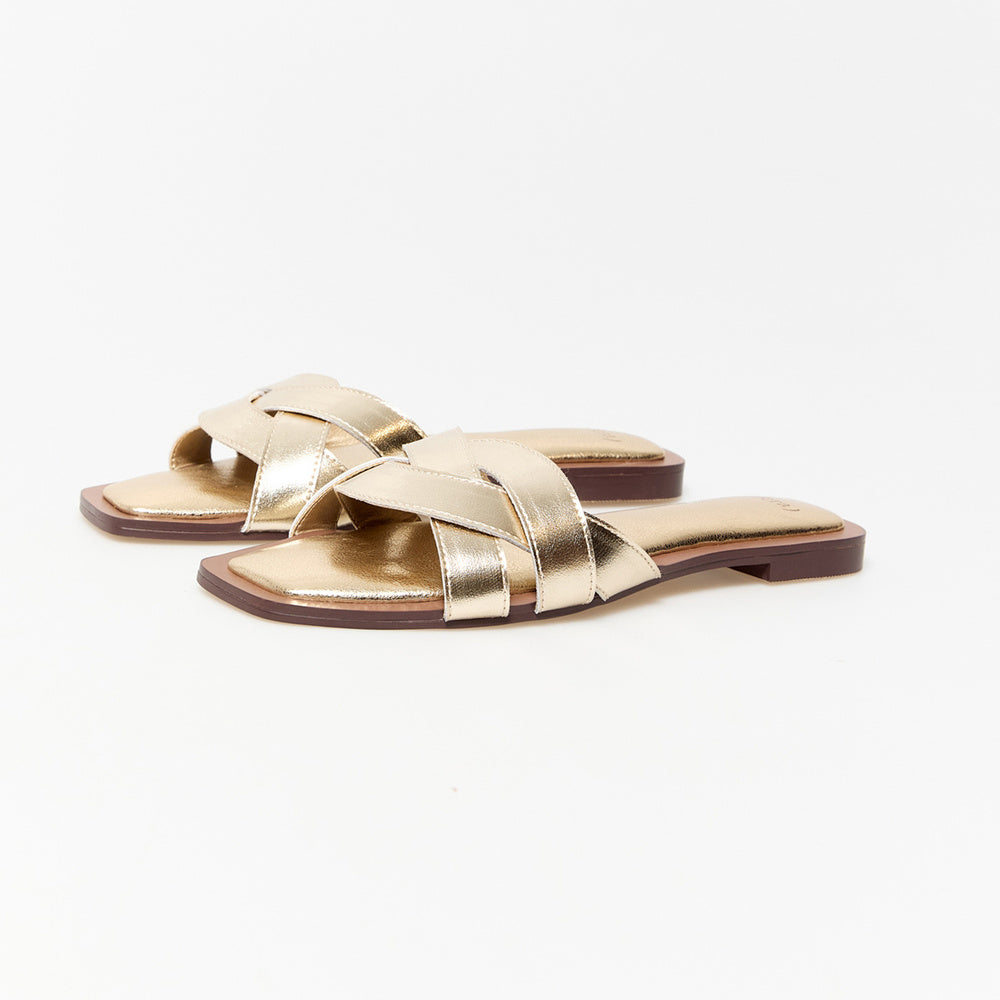 Sfera | Sandalia Tipo Mule Trenzada para Dama