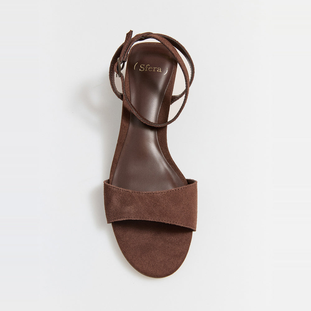Sfera | Sandalia con Cuñita de Madera para Dama