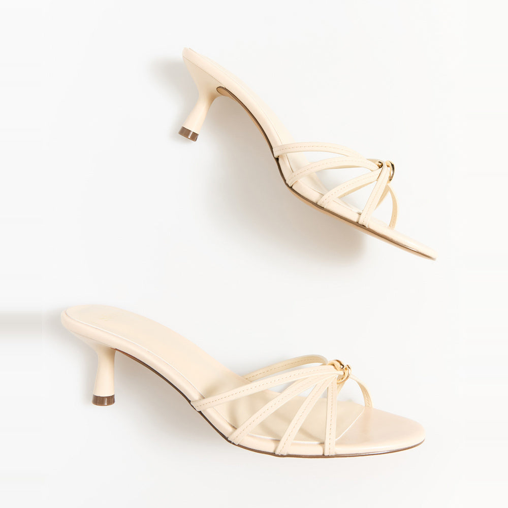 Sfera | Mules con Tiras y Adornos para Dama