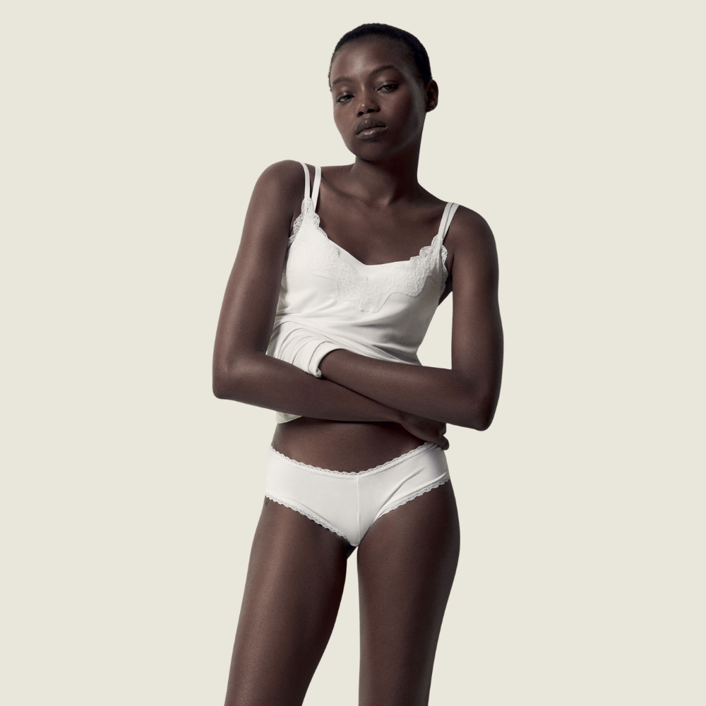 Sfera | Camiseta Lisa Puntilla