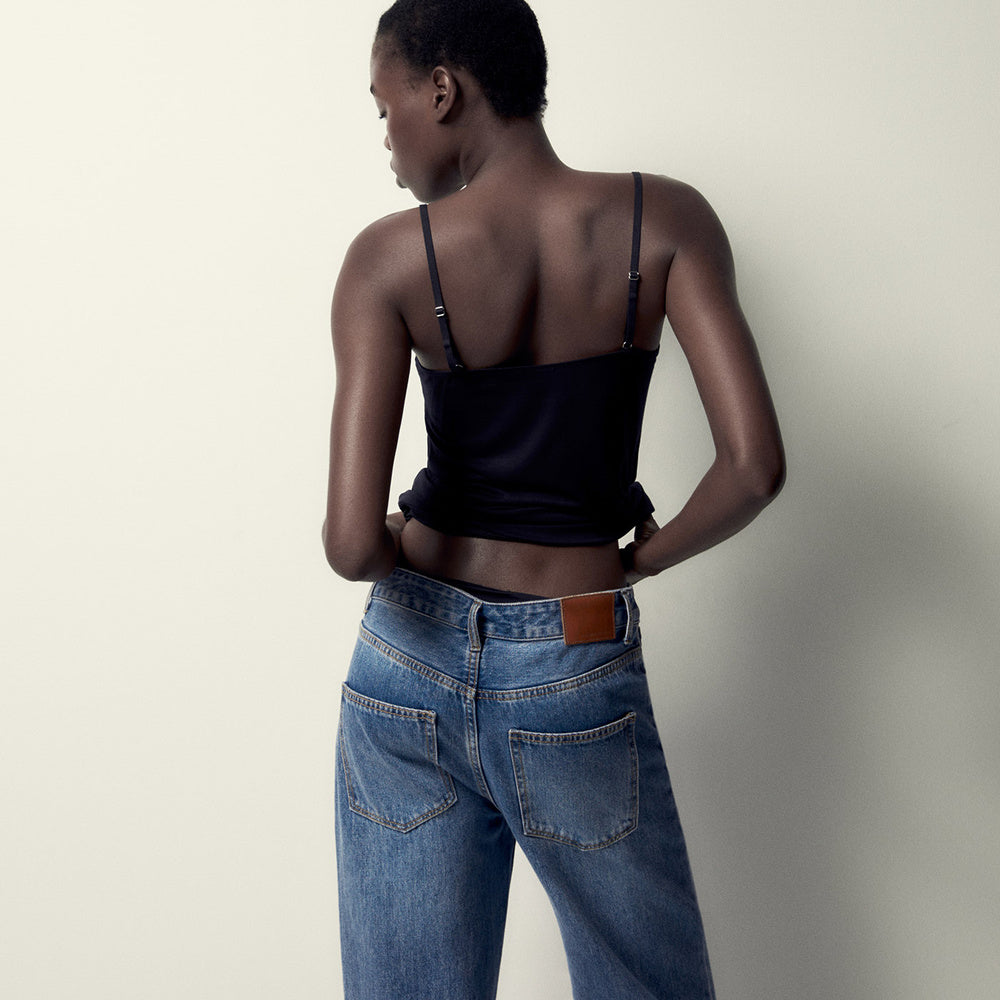 Sfera | Camiseta Lisa Puntilla para Dama