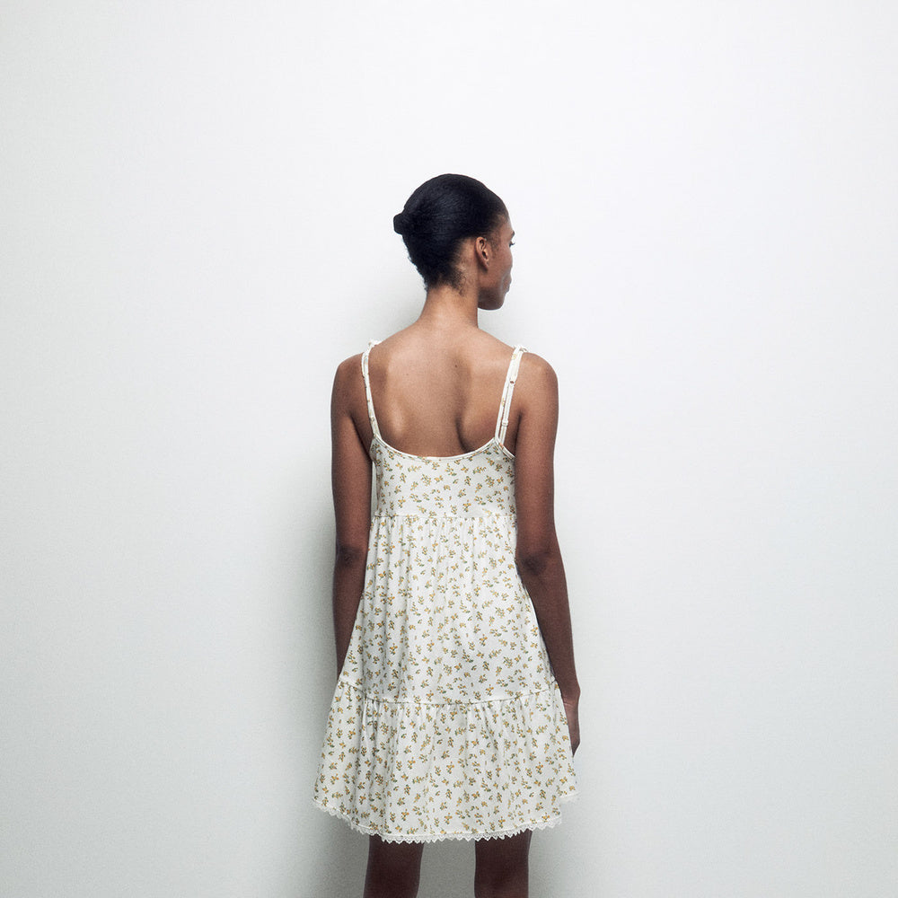 Sfera | Camisón Tirantes Estampado para Dama