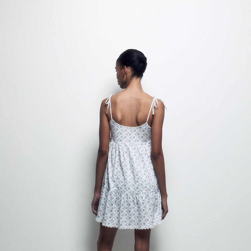 Sfera | Camisón Tirantes Estampado para Dama