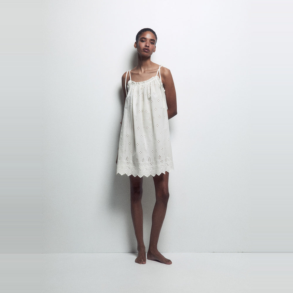 Sfera | Camisón de Tirantes Liso para Dama