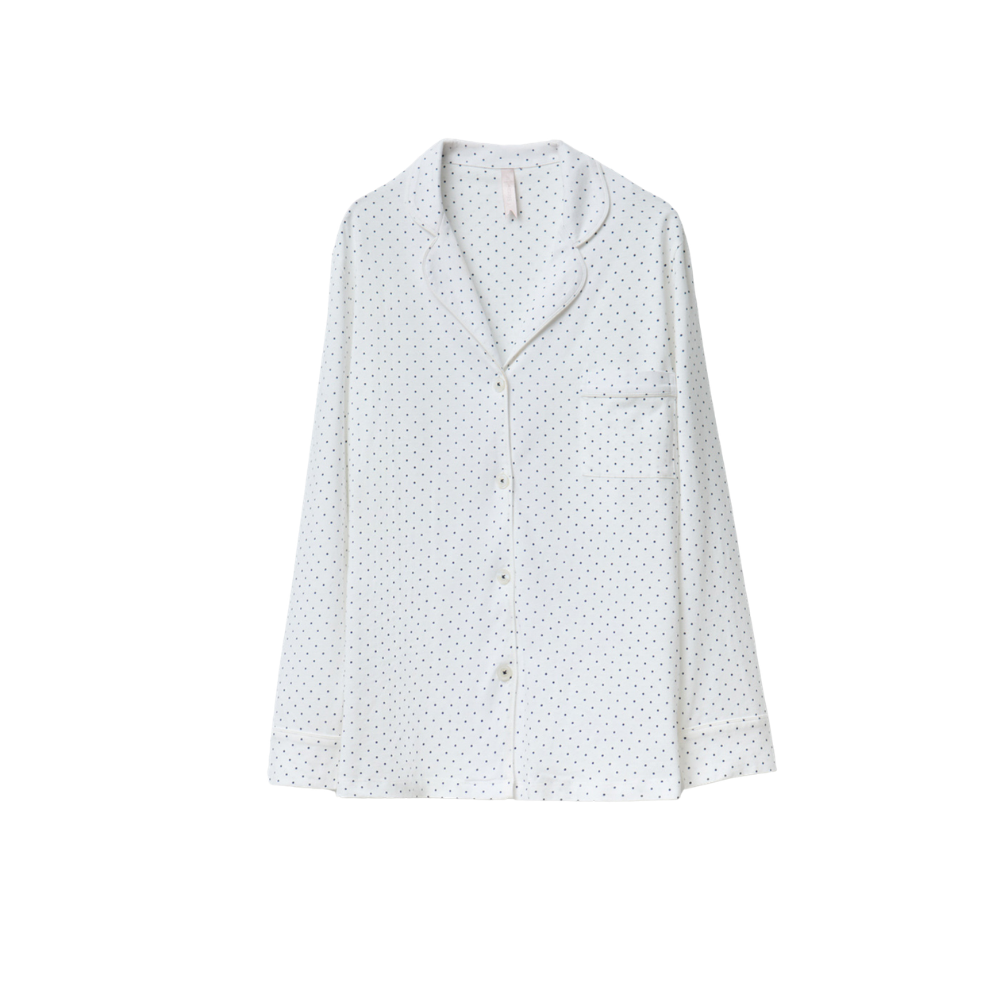 Sfera | Pijama Largo Solapa Para Dama
