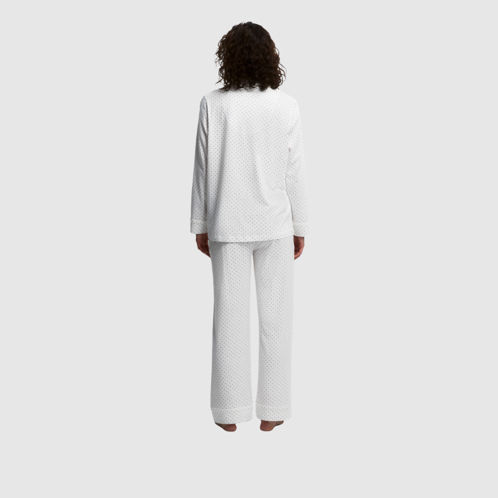 Sfera | Pijama Largo Solapa Para Dama