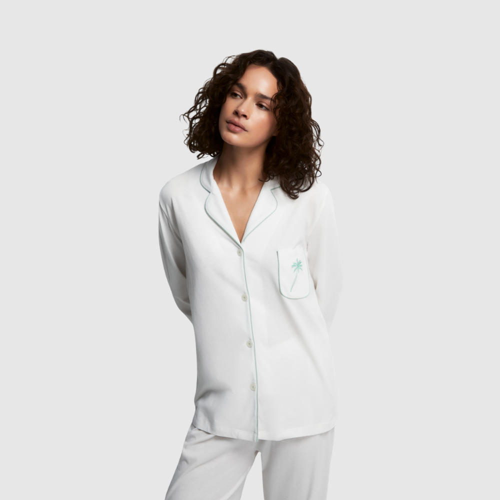 Sfera | Pijama largo solapa