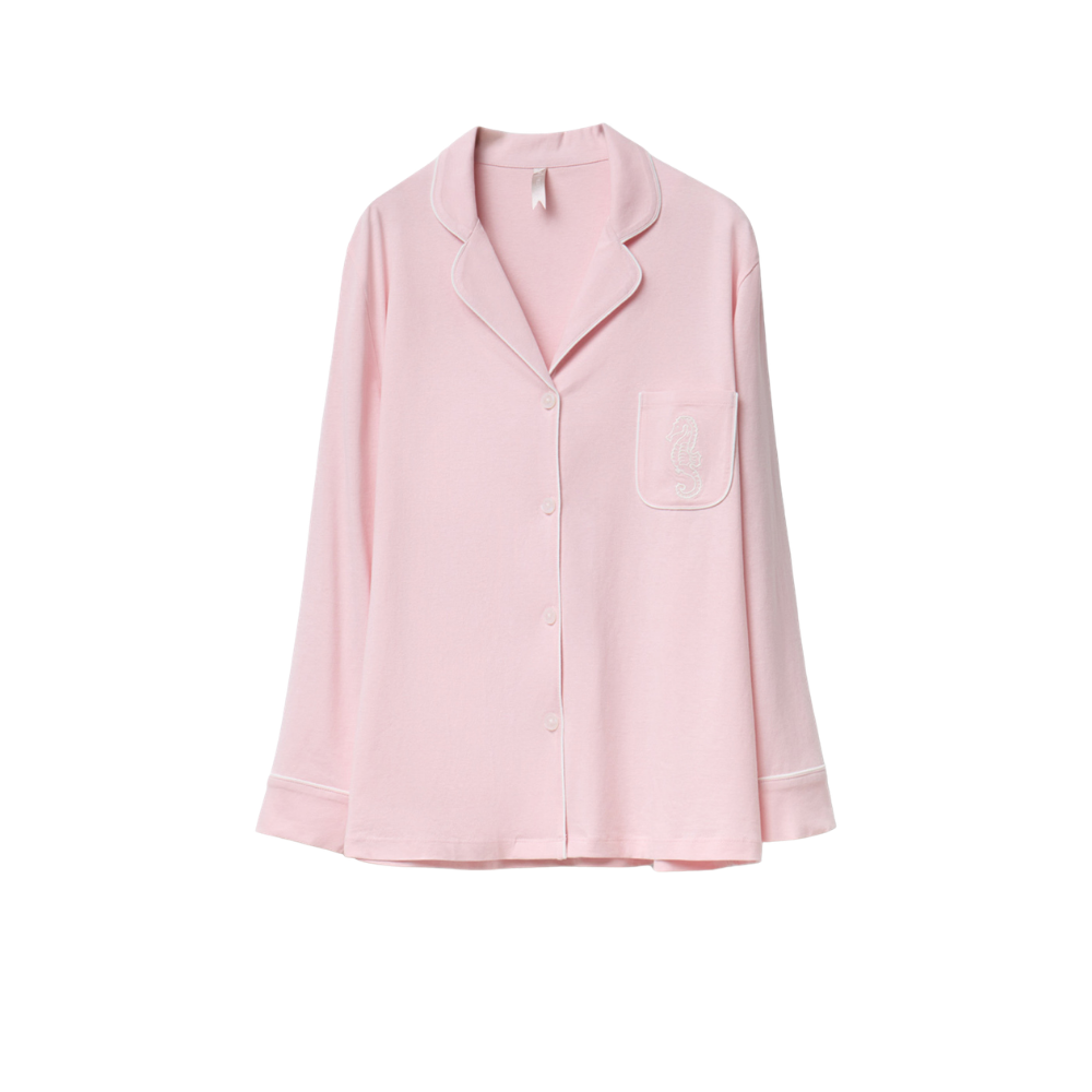 Sfera | Pijama Largo Solapa Para Dama