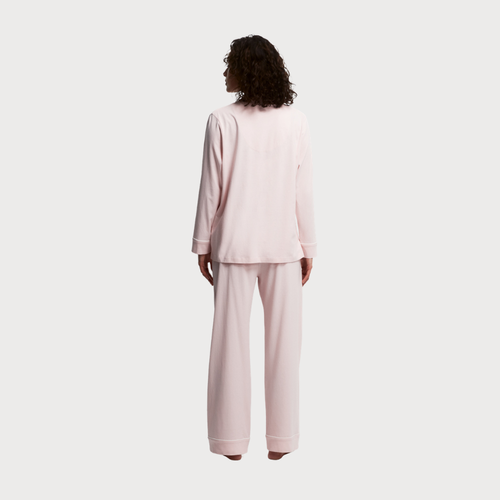 Sfera | Pijama Largo Solapa Para Dama