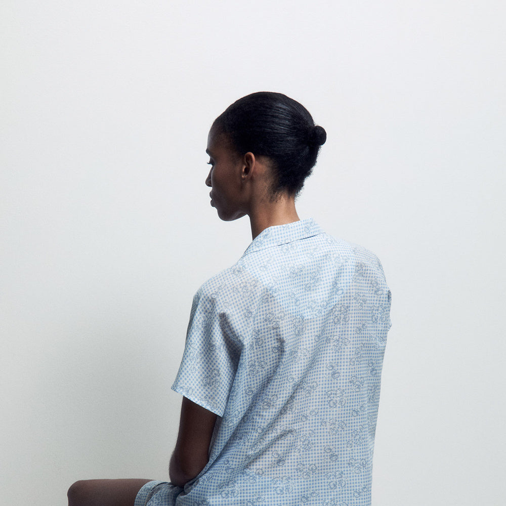 Sfera | Pijama Corto con Solapa para Dama