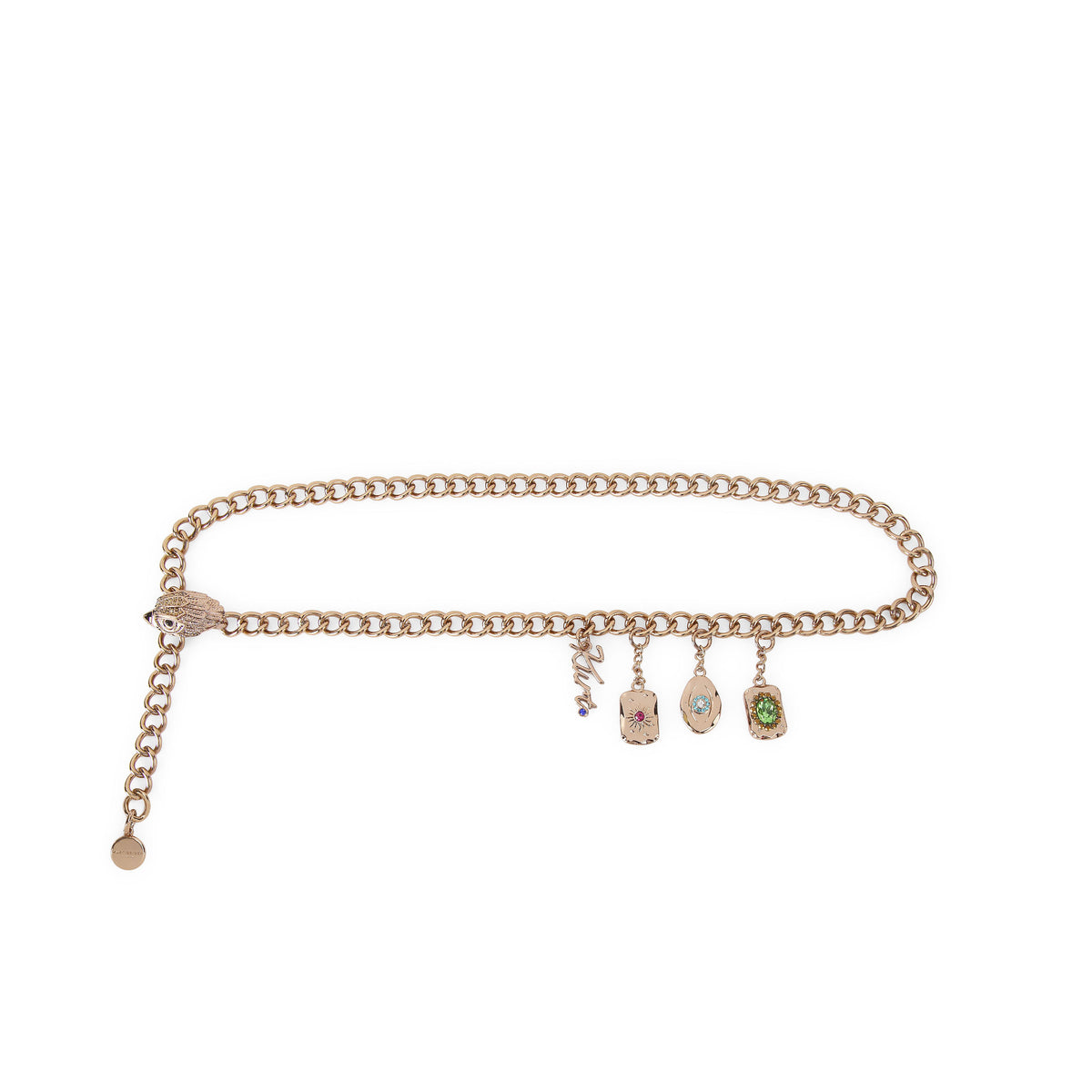 Kurt Geiger | Cinturón de Cadena Eagle Pendant Charm Dorado