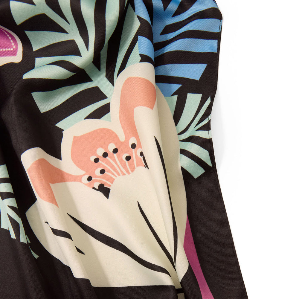 Sfera | Bandana Flores Oscura para Dama
