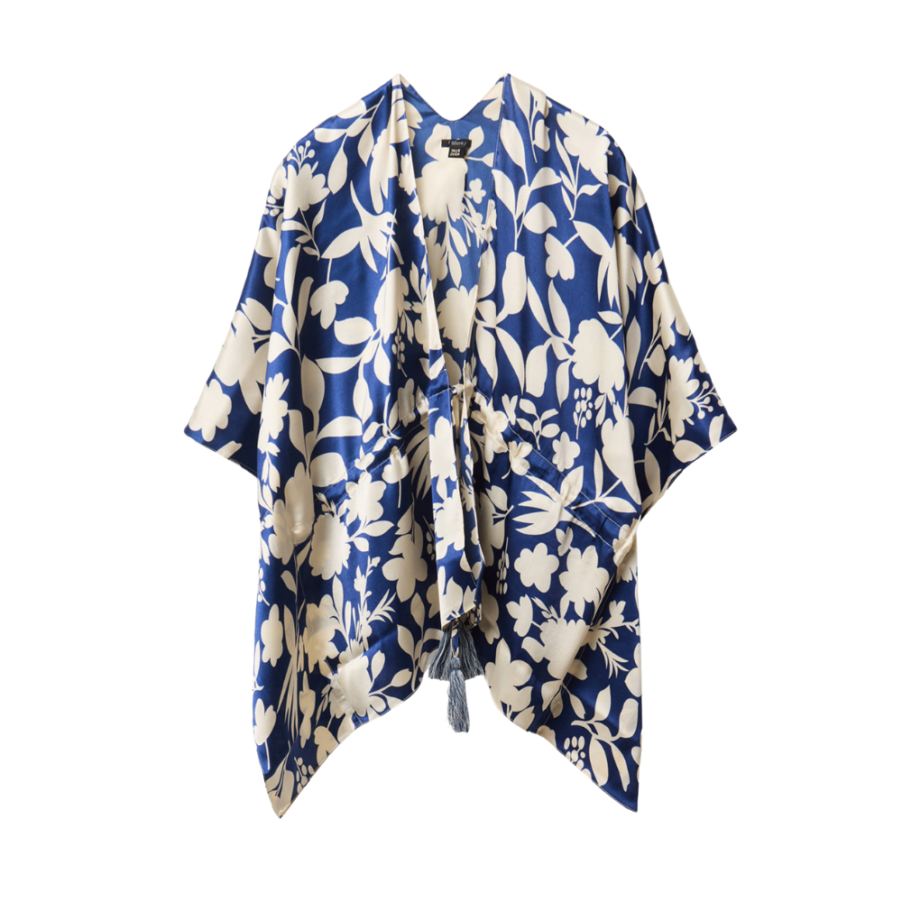 Sfera | Kimono flores navy Para Dama
