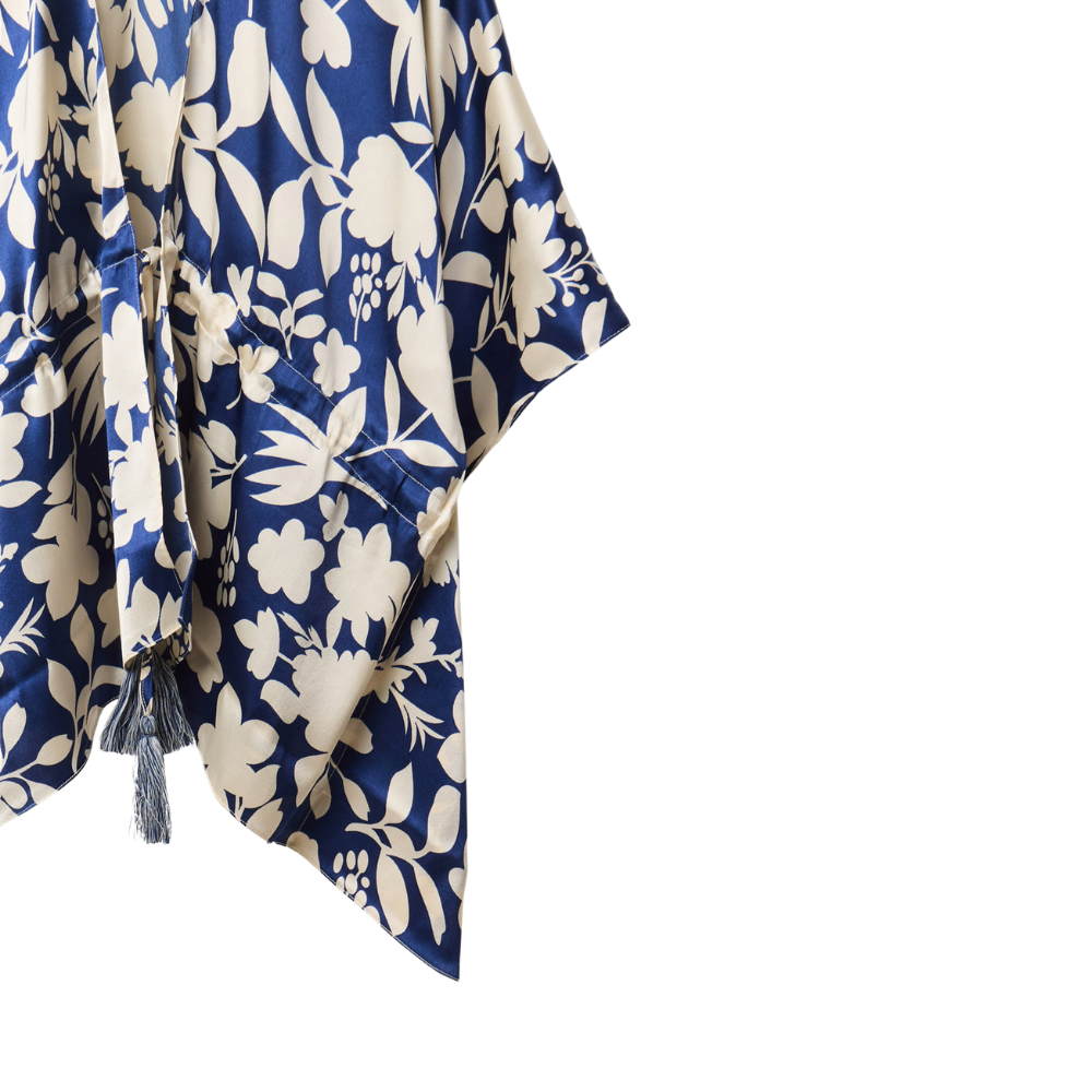 Sfera | Kimono flores navy Para Dama