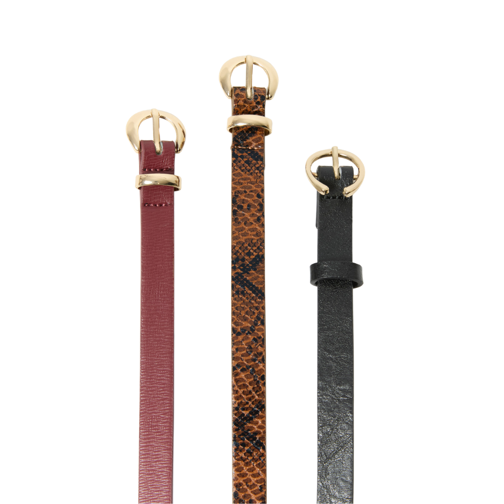 Sfera | Set cinturones serpiente para dama