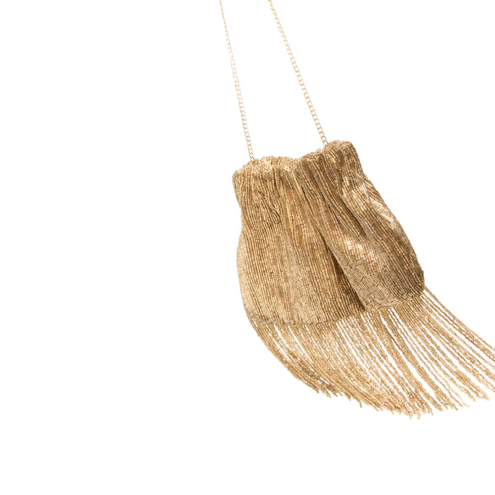 Sfera | Pouch beads flecos para dama