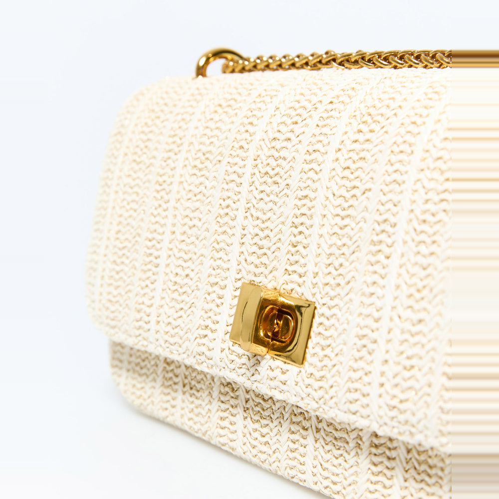 Sfera | Crossbody Rafia Broche