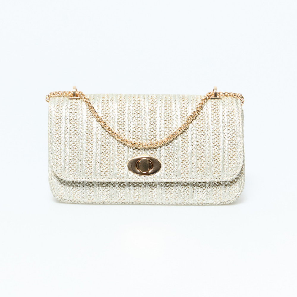 Sfera | Crossbody rafia para dama