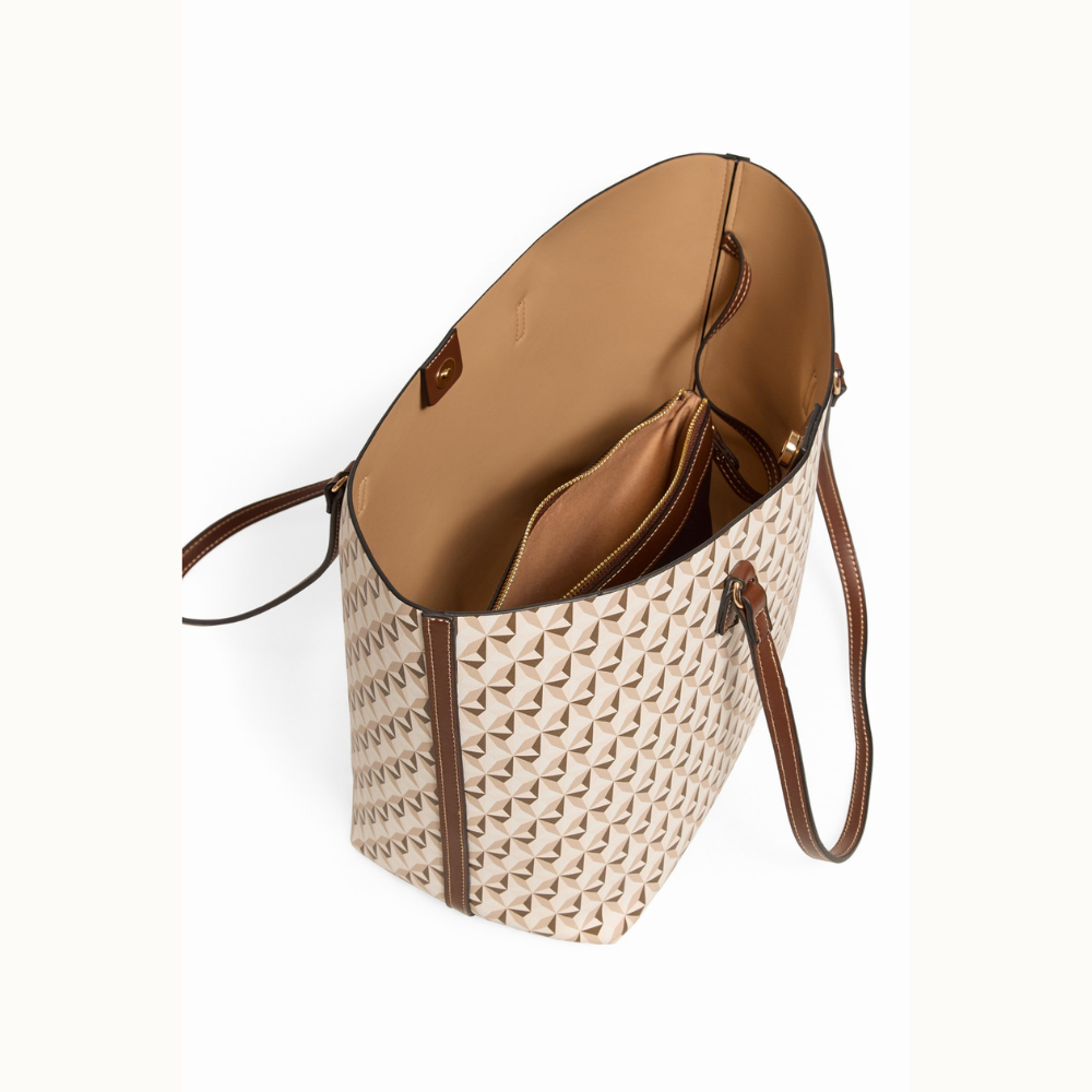 Sfera | Shopper estampado geometrico para dama