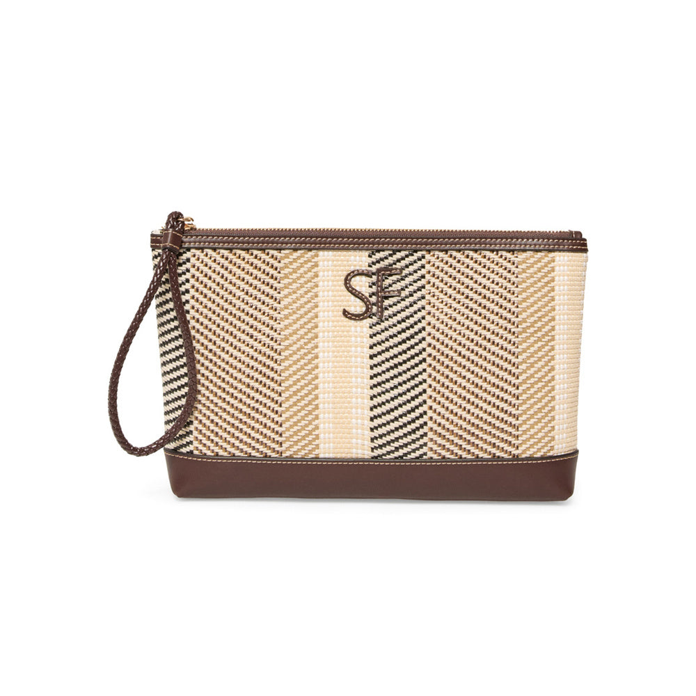 Sfera | Cartera Rafia Rayas