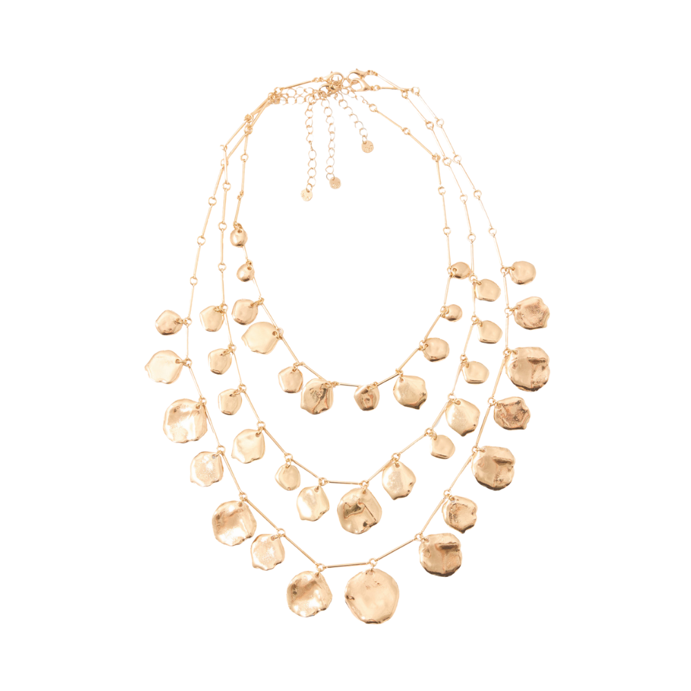 Sfera | Collar Monedas Triple