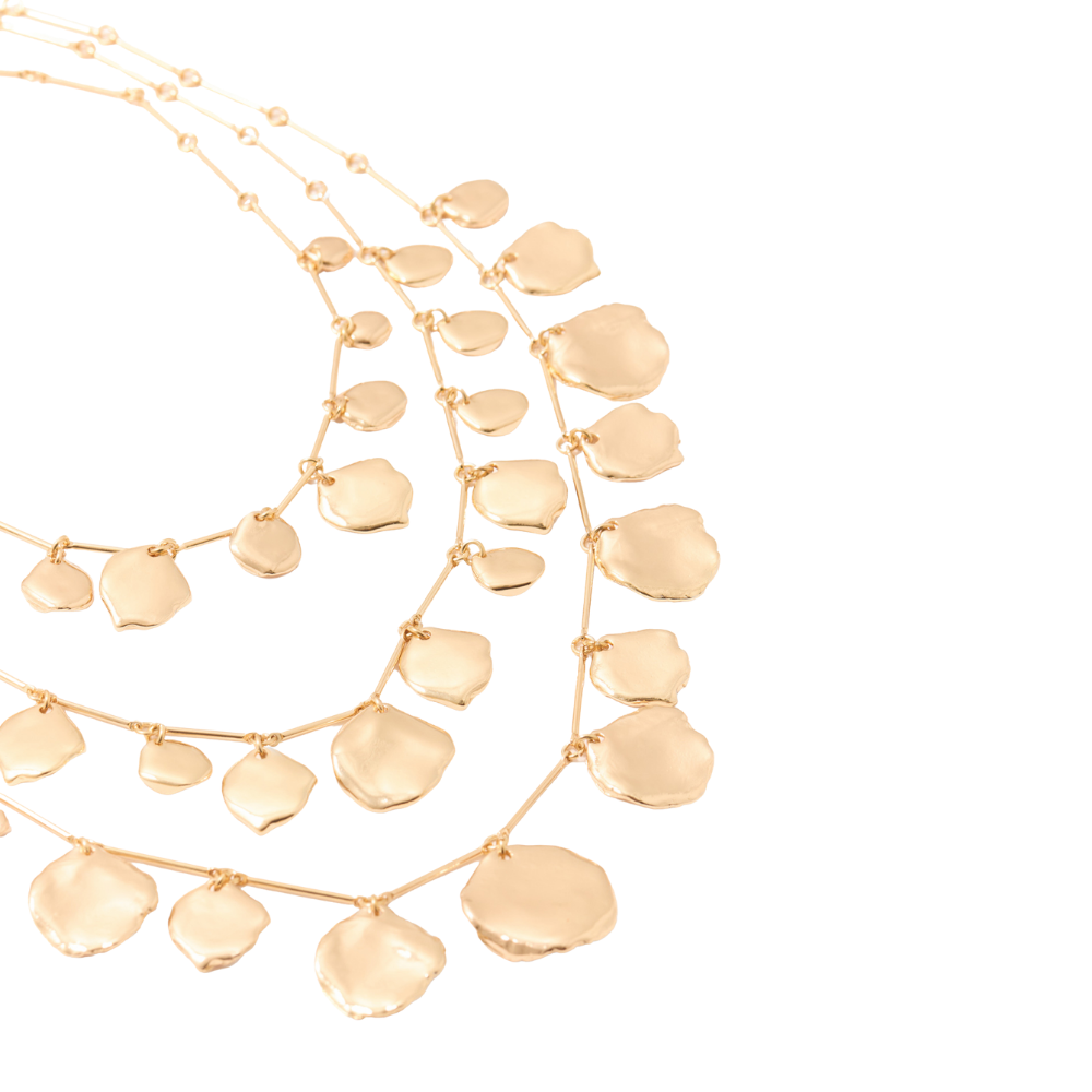 Sfera | Collar Monedas Triple