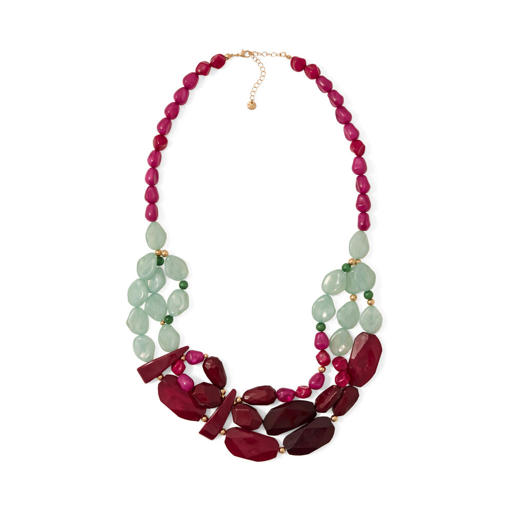 Sfera | Collar Piedras Biseladas
