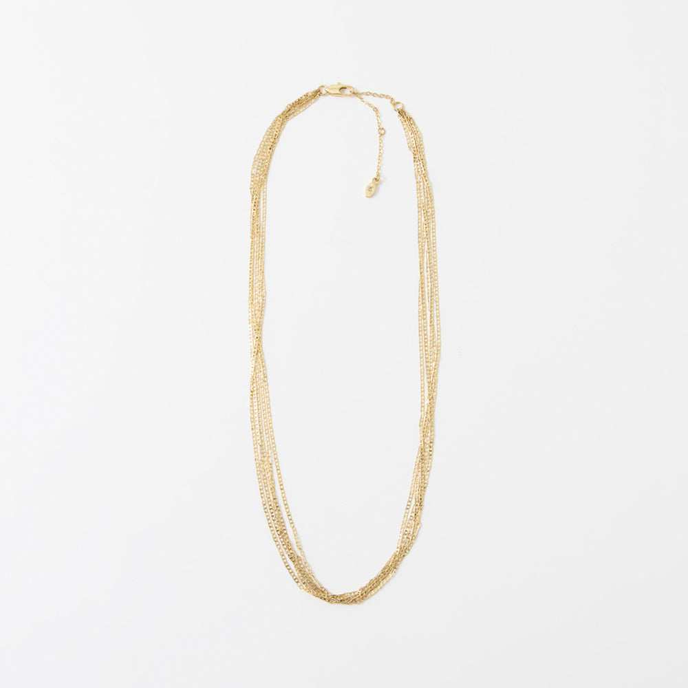 Sfera | Choker Multicadenitas Bañadas