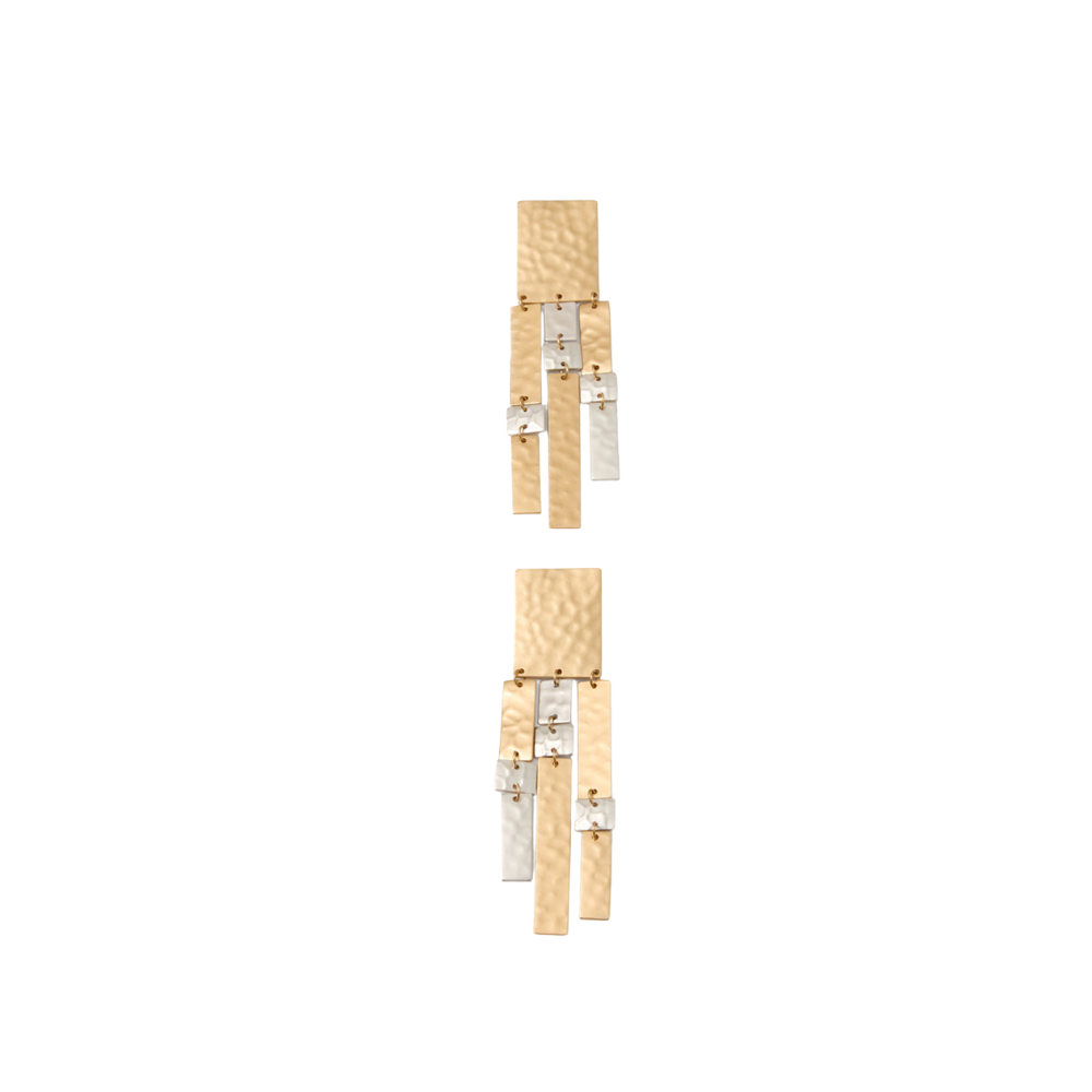 Sfera | Pendientes Placas Asimétricas