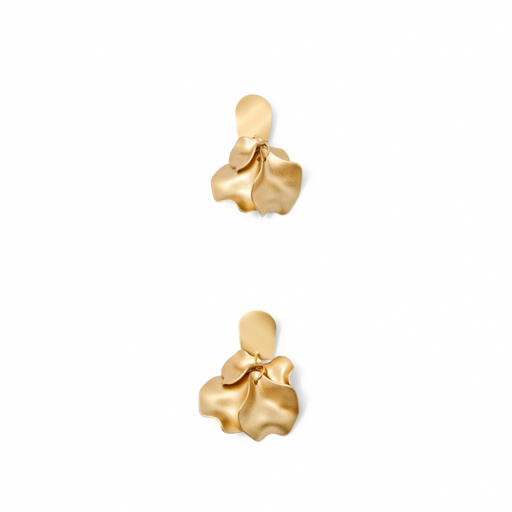 Sfera | Pendientes Pétalos Dorados