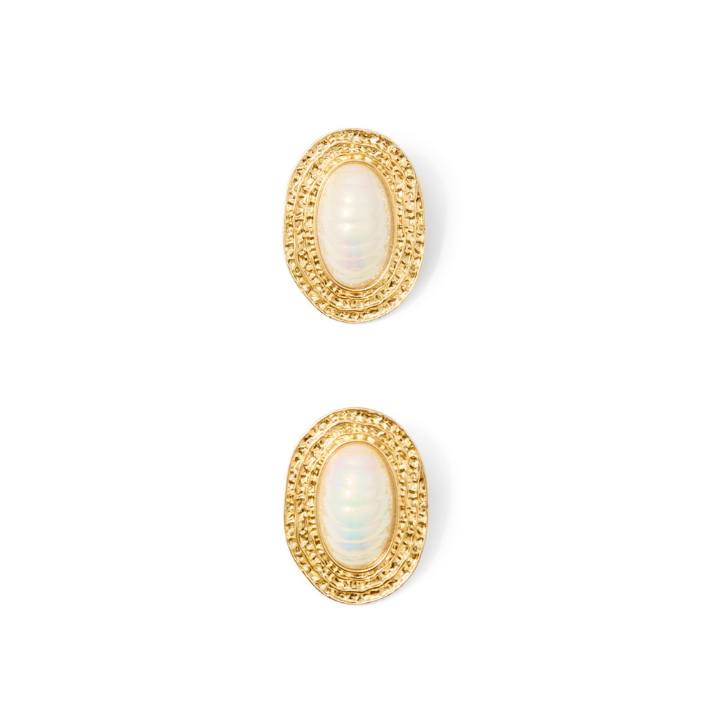 Sfera | Pendientes Escudo Perla