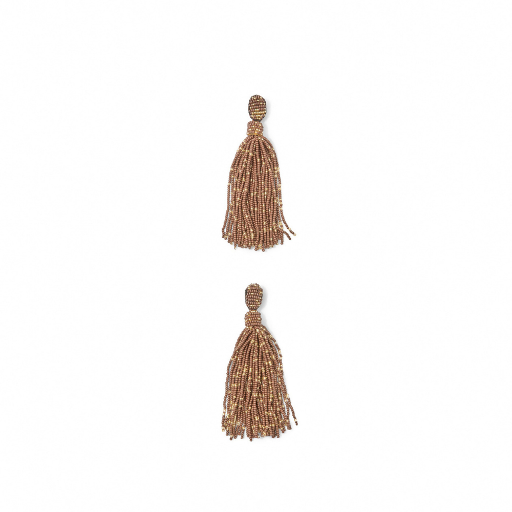Sfera | Pendientes Cuentas Flecos