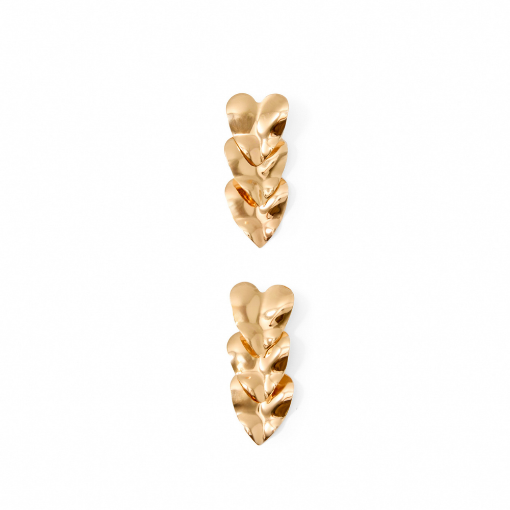 Sfera | Pendientes Corazones Textura