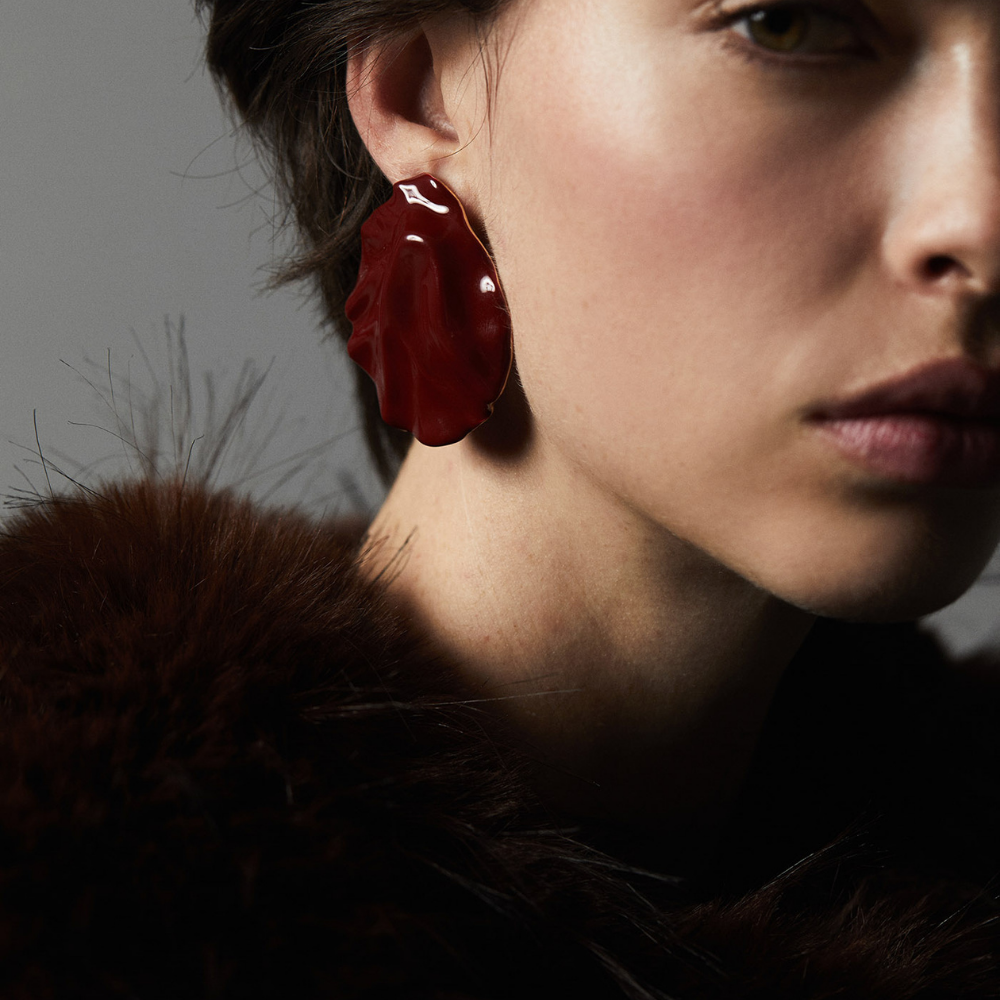 Sfera | Pendientes Relieve Esmaltados
