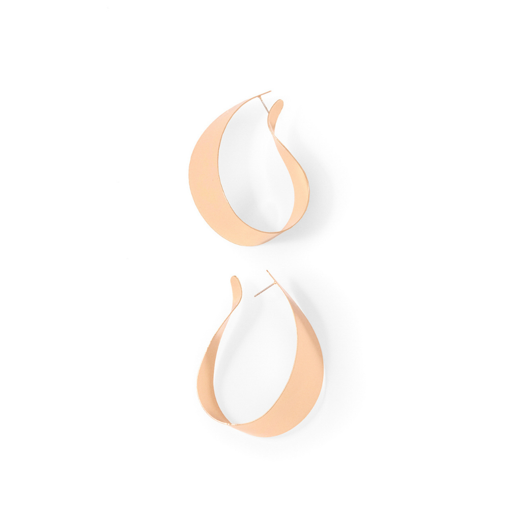 Sfera | Pendientes Pulidos Curvados