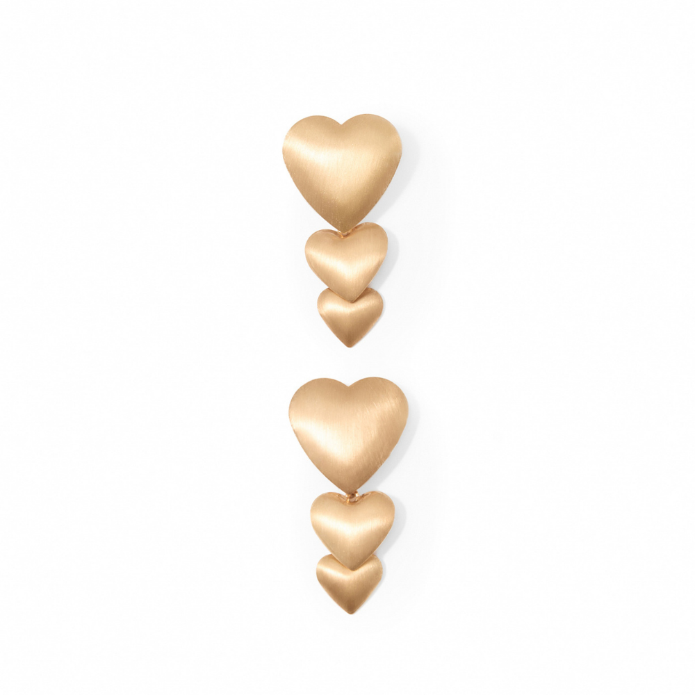 Sfera | Pendientes Triple Corazon