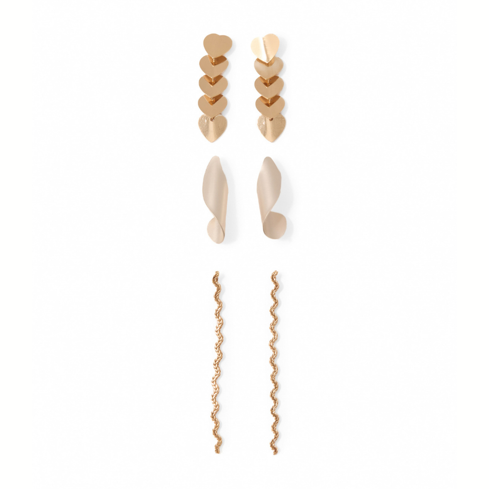 Sfera | Set Pendientes Metal