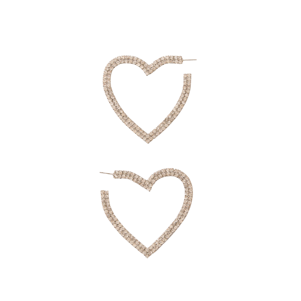 Sfera  |  Aros corazón brillos