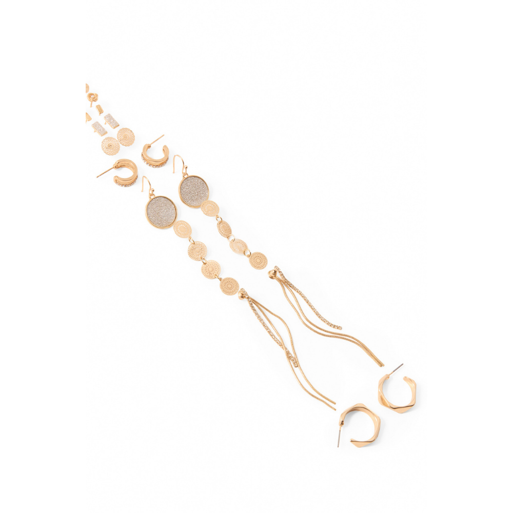 Sfera  | Set Pendientes Purpurina