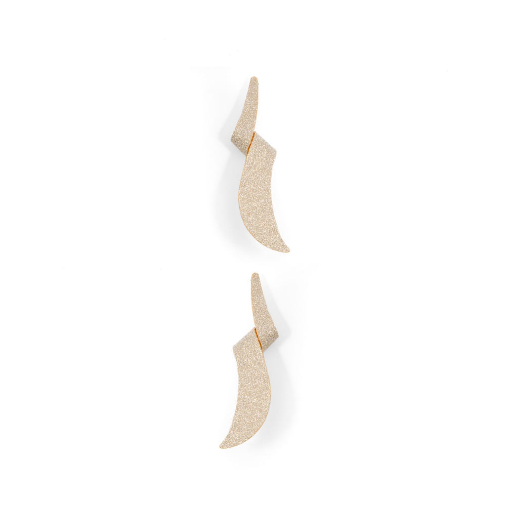 Sfera | Pendientes Tirabuzon Purpurina
