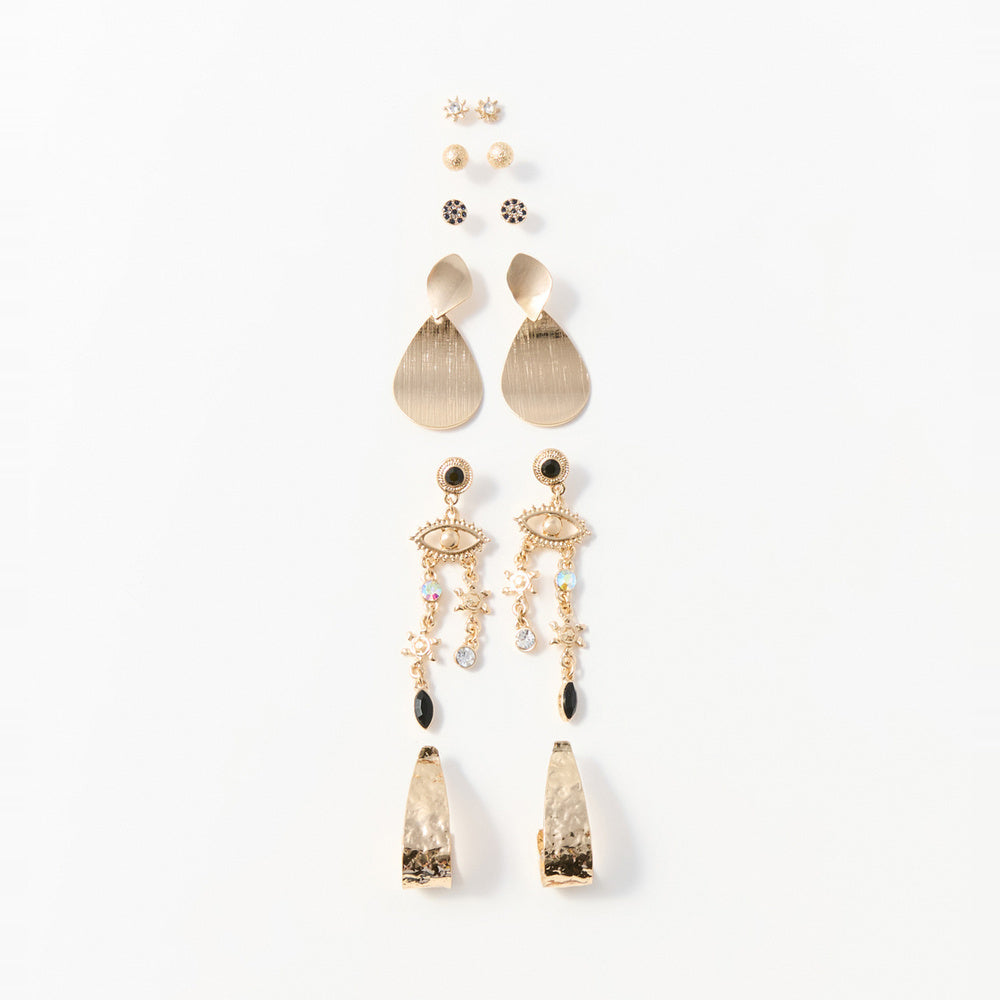 Sfera | Set Pendientes Metal