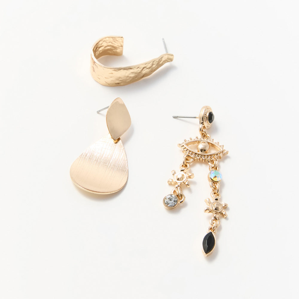 Sfera | Set Pendientes Metal