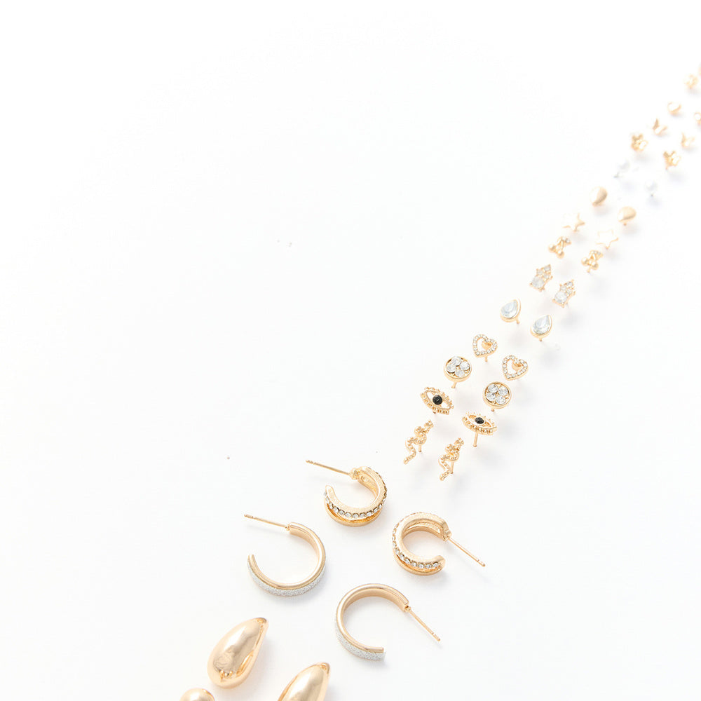 Sfera | Set Pendientes Metal