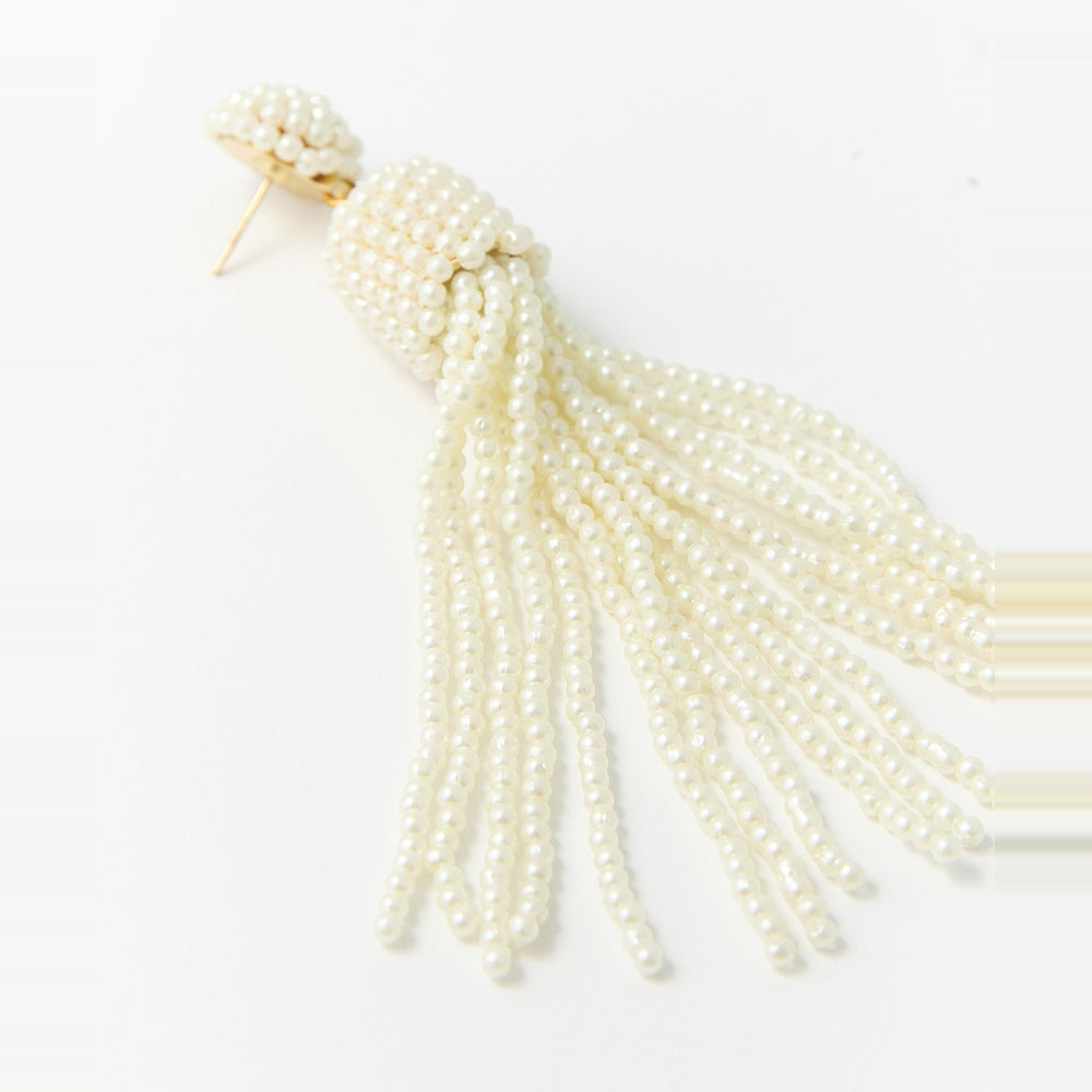 Sfera | Pendientes Borla Perlas