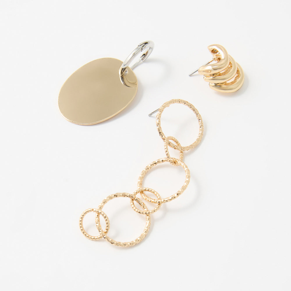 Sfera | Set Pendientes Arandelas