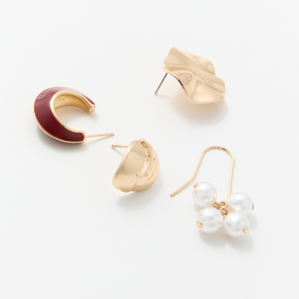 Sfera | Set pendientes racimo para dama