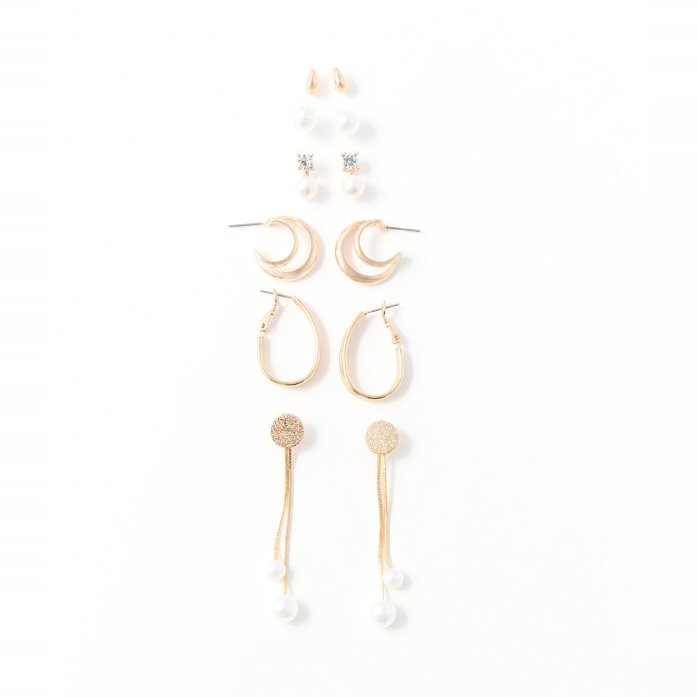 Sfera | Set Pendientes Perlas