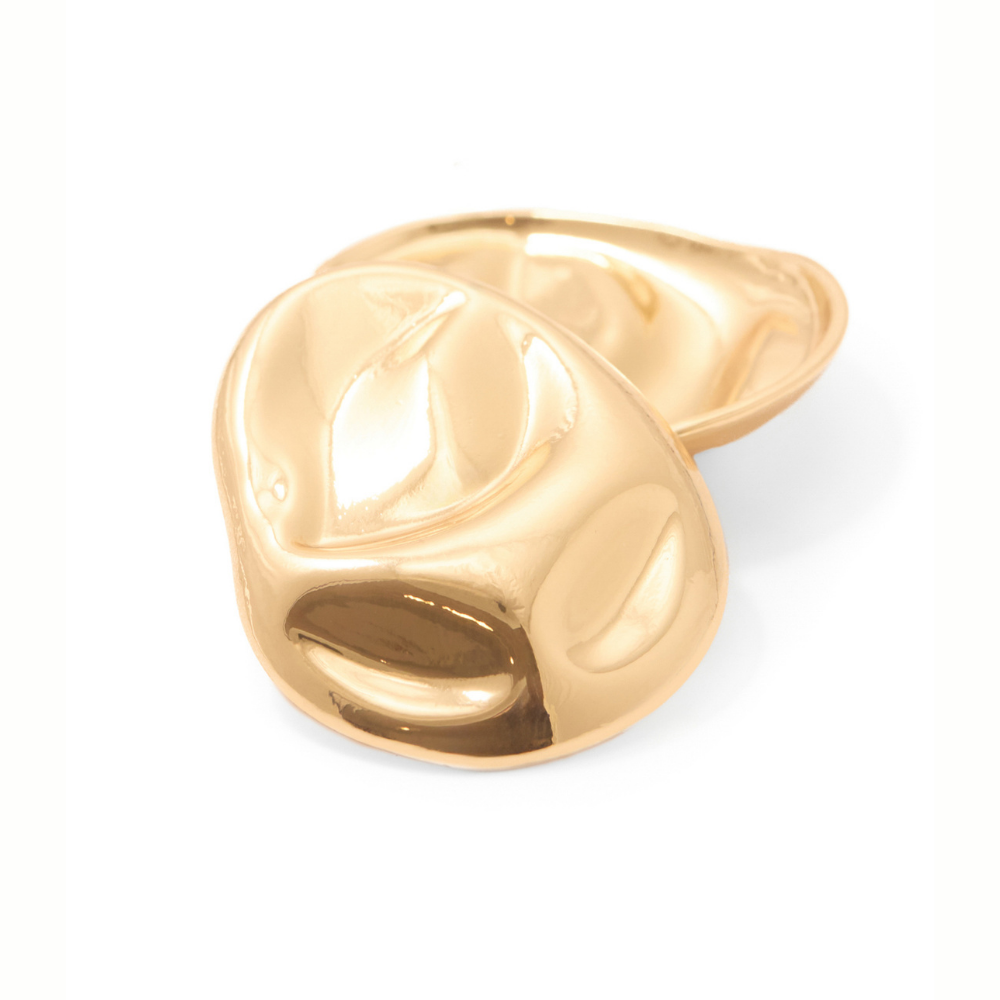 Sfera | Pendientes ovalados textura